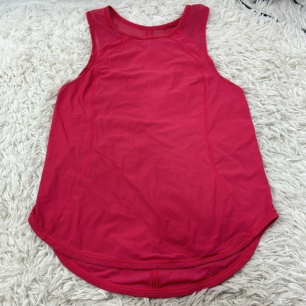 Lululemon Sculpt Tank Pink